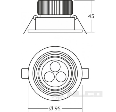 Светильник NLCO DRG4-51